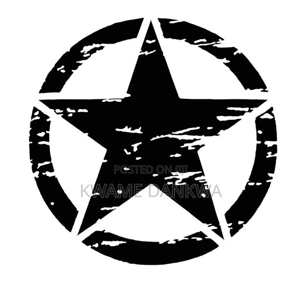 Star of Hope Car Body Decal Stickers photo 2