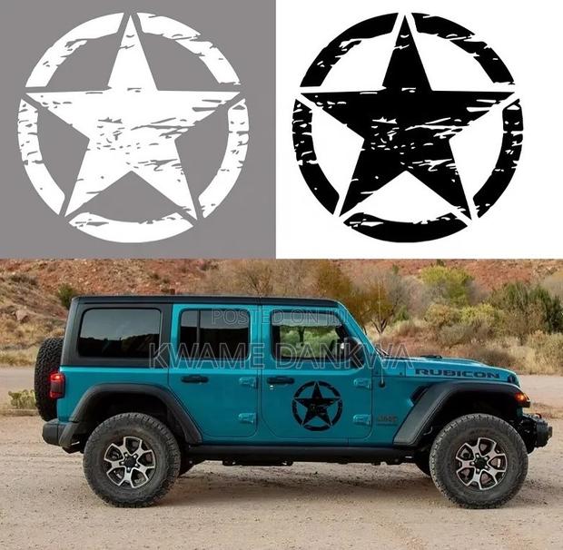 Star of Hope Car Body Decal Stickers photo 3