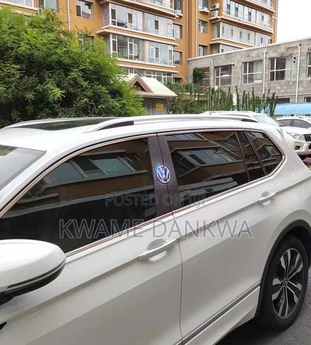 2 PCS Car Door Pillar/ Center Sticker With Car Model Logo photo 6