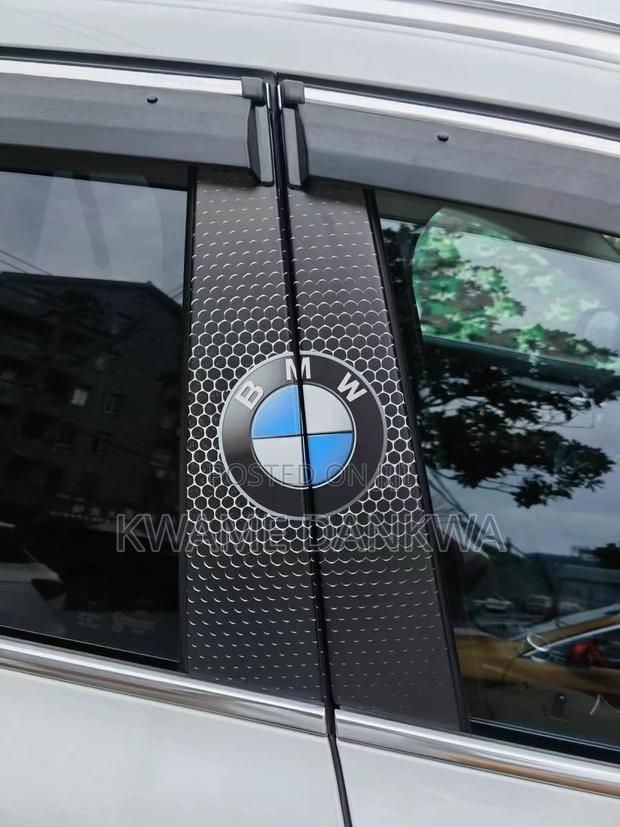 2 PCS Car Door Pillar/ Center Sticker With Car Model Logo photo 5