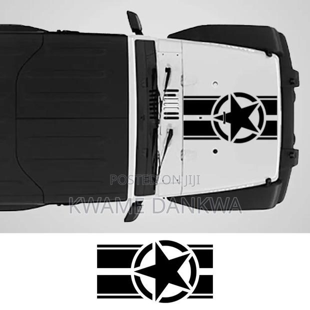 Car Hood Designer Decal Stickers photo 7