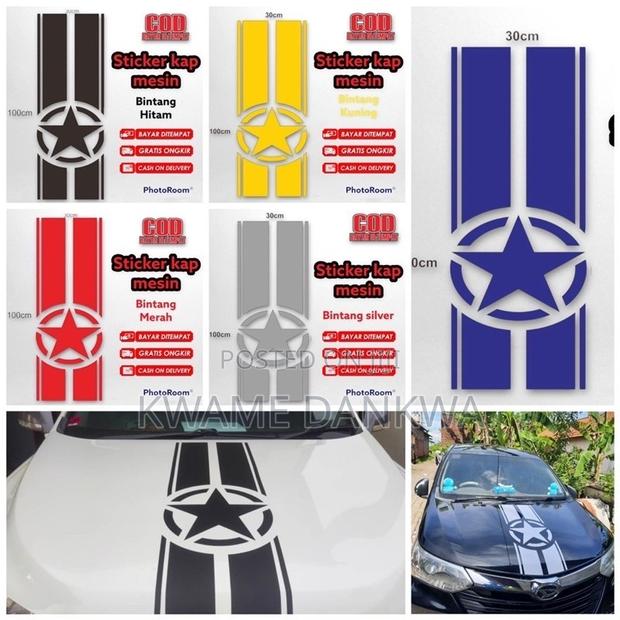 Car Hood Designer Decal Stickers photo 9