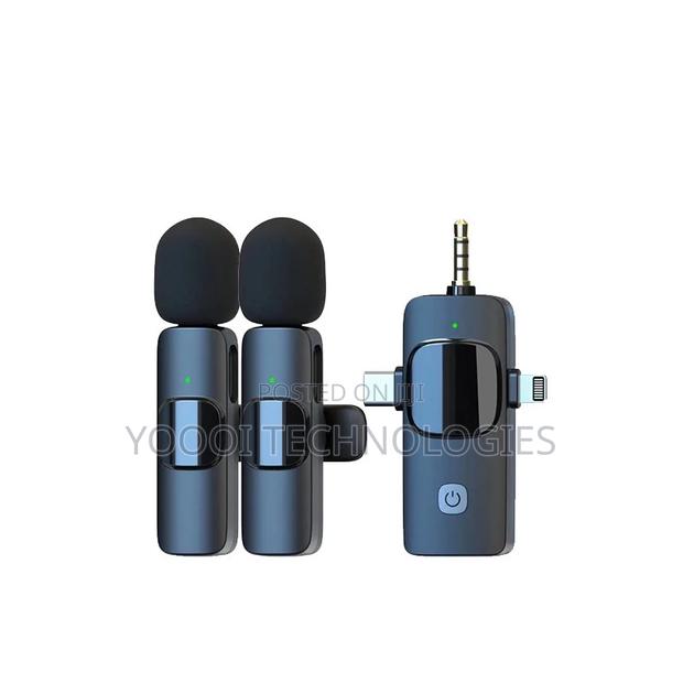 Wireless 3 In1 Dual Lavaliere Microphone photo 2