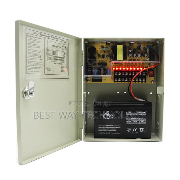 12V 10A Power Supply With Battery CCTV · Photo 4