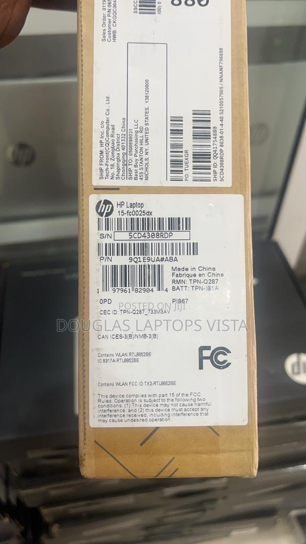 New Laptop HP 15 8GB AMD Ryzen 5 SSD 512GB photo 3