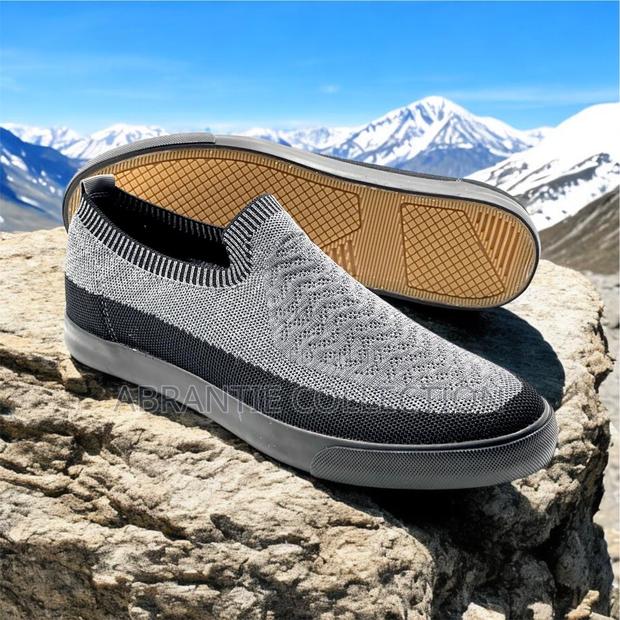 Men Slip-on Fashion Black/Grey · Photo 4