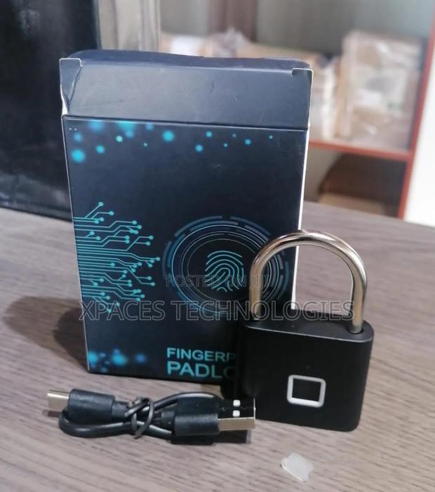 Smart Fingerprint Padlock, Security Door Lock photo 3