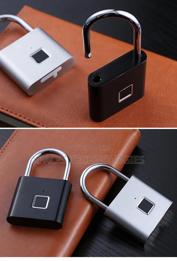 Smart Fingerprint Padlock, Security Door Lock photo 5