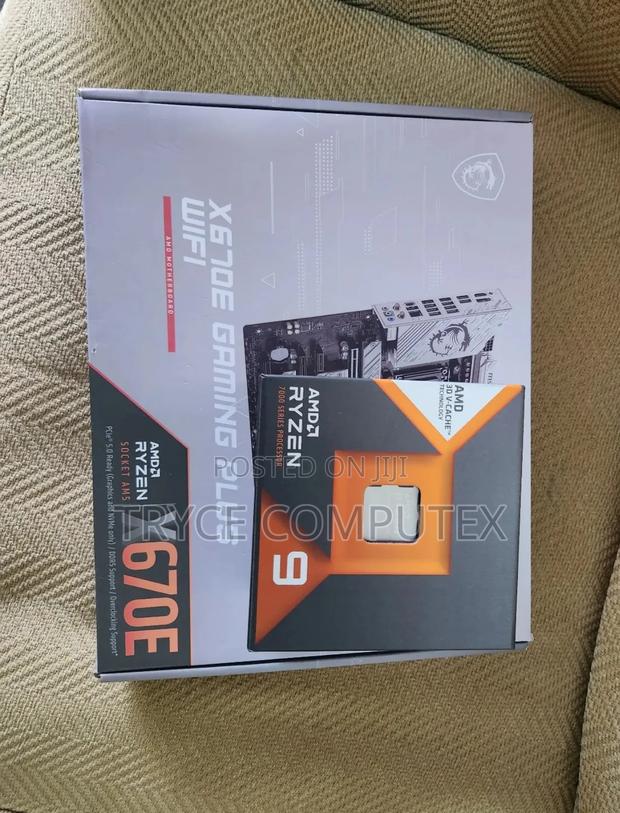 Amd Ryzen 9 7950x3d and Msi X670e Gaming Plus Motherboard · Photo 4