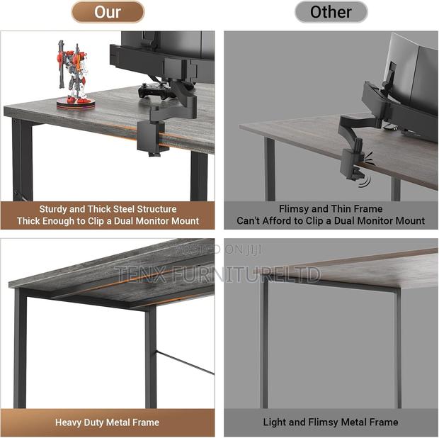 Gaming Desk With USB and RGB Light · Photo 4