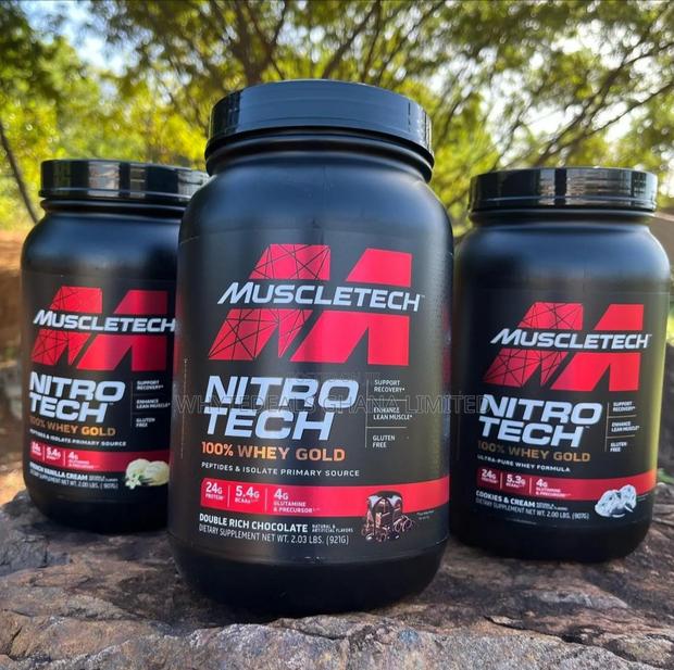 Muscletech Nitrotech Whey Protein Isolate 4 MUSCLE GAIN 2LBS · Photo 4