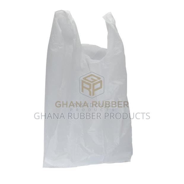 Market Carrier Bags White Large (200pcs) · Photo 4