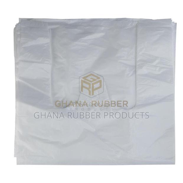 Market Carrier Bags White Medium (200pcs) · Photo 3