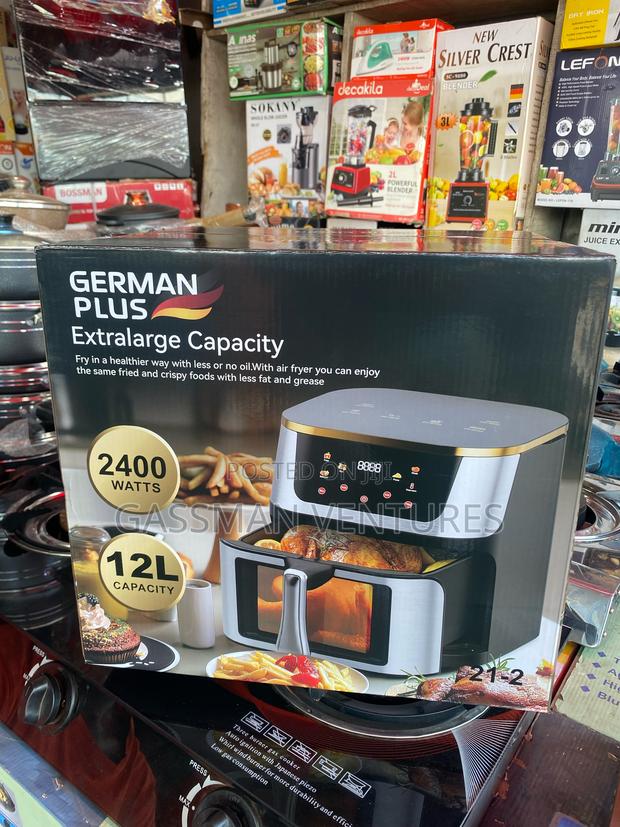 German Plus 12L Solid Air Fryer
