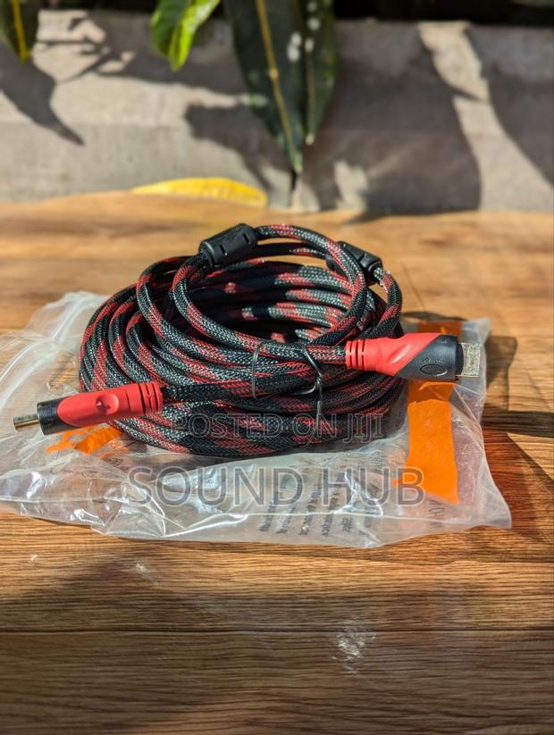 10m High Quality HDMI Cable - Black/Red · Photo 4
