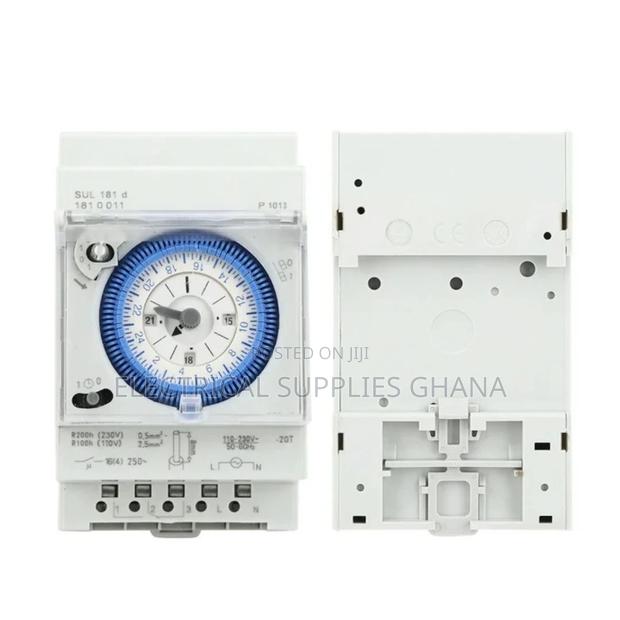 Mechanical Timer, Waterproof Programmable 24 Hour Time Switc