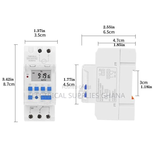 Programmable Timer Relay Control Weekly