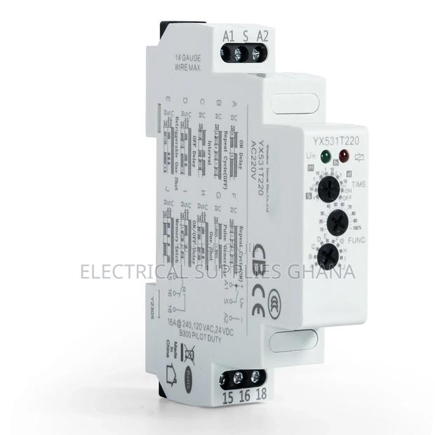Multi Function Timer Relay, 24 → 240v Ac/Dc Yx632(Yx532t) 5