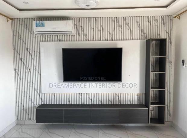 Luxury Modern TV Unit Interior Design photo 2