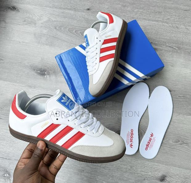 Adidas Samba White/Red · Photo 3