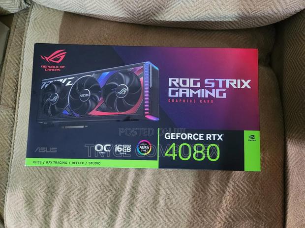 Asus Rog Strix Gaming RTX 4080 Graphic Card · Photo 3