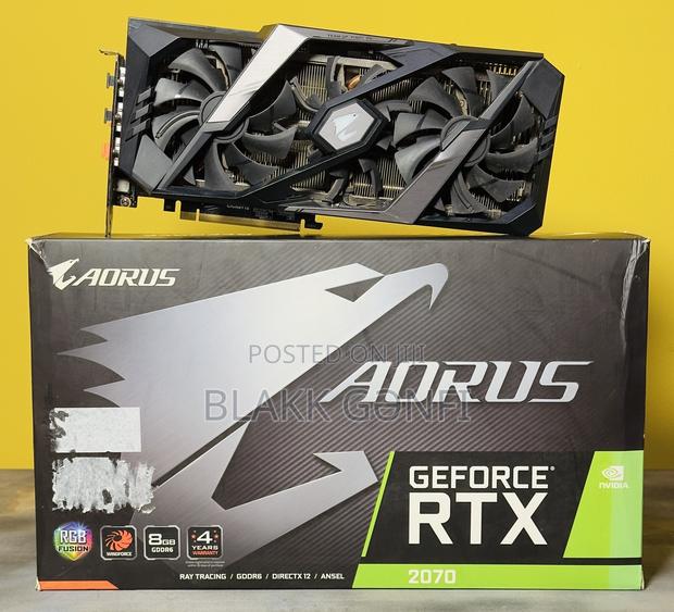 Gigabyte Aorus RTX 2070 8gb RGB Card · Photo 4
