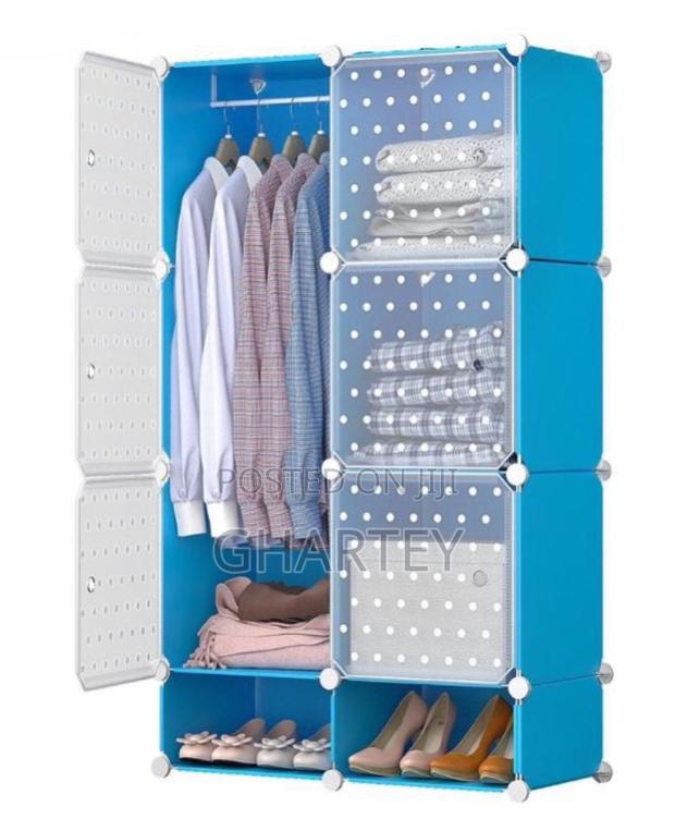 6 Cubes Wardrobe With Shoe Rack · Photo 2