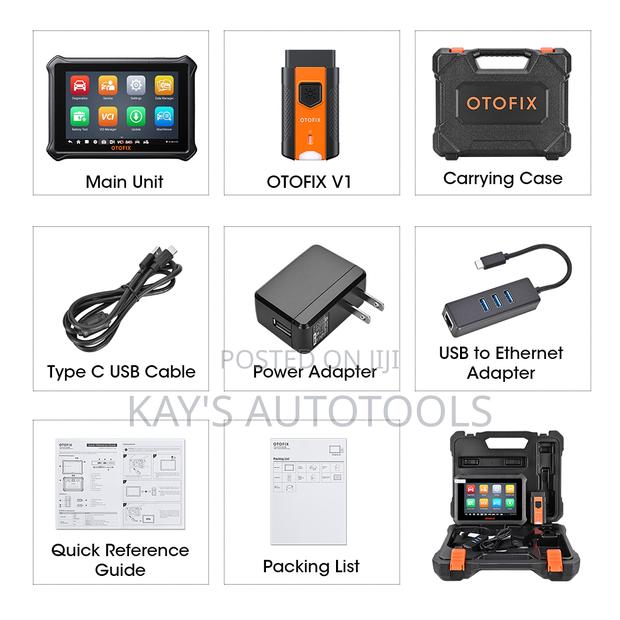 Autel Otofix D1 Advanced Car Diagnostic Scanner + Programmer photo 3