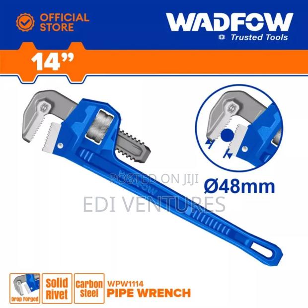 Wadfow 14 Inches Pipe Wrench. Wpw1114 · Photo 2