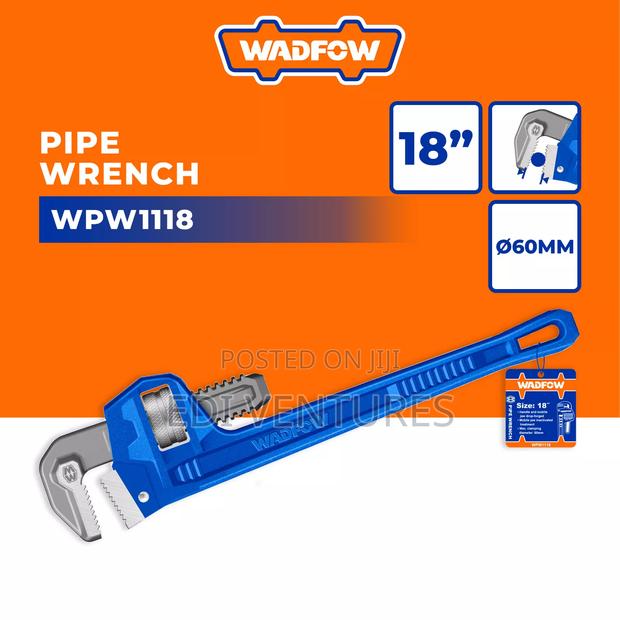 Wadfow 18 Inches Pipe Wrench Wpw1118 · Photo 2