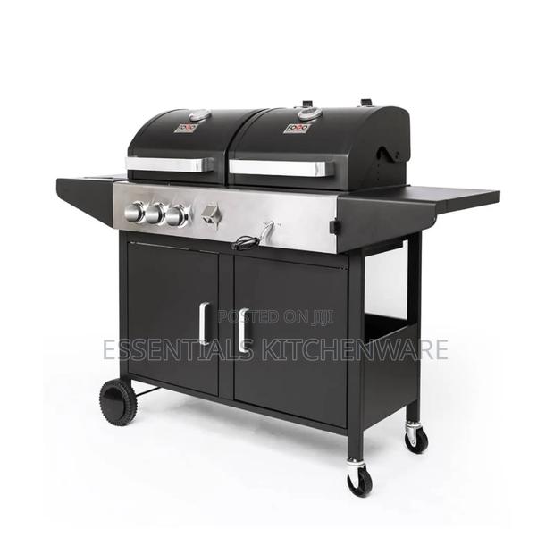 Dual Fuel 3 Burner Combi BBQ Grill · Photo 4