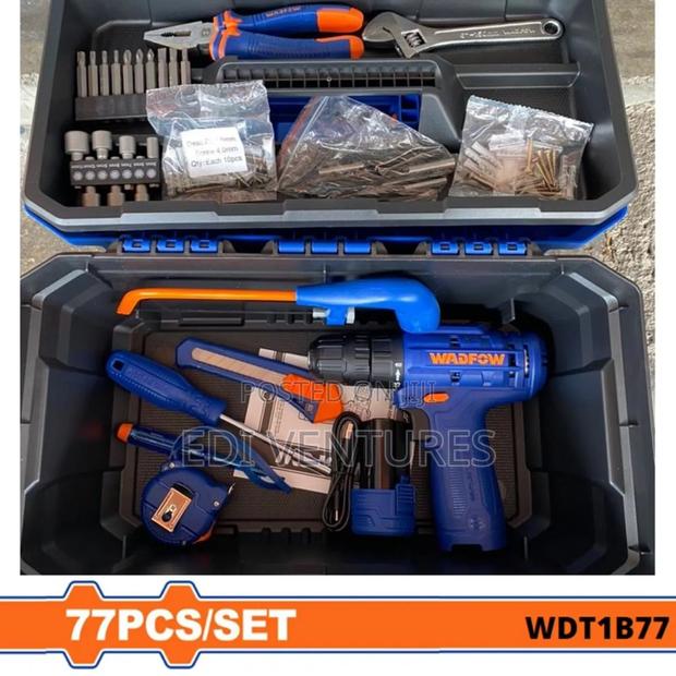 Wadfow 77 PCS Tools Set Wdt1b77 · Photo 3