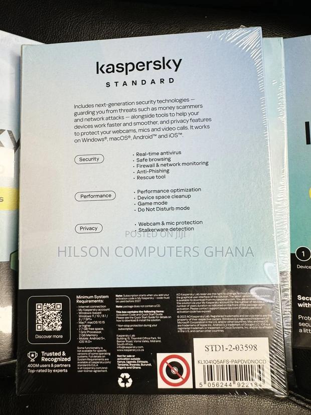 Kaspersky Plus 2024 Anti-Virus Security | 1 Devices photo 2