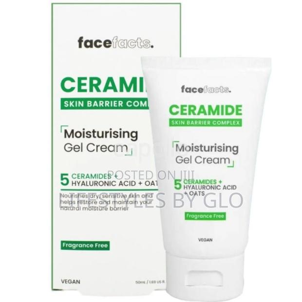 Face Facts Ceramide Moisturising Gel Cream – 50ml / · Photo 2