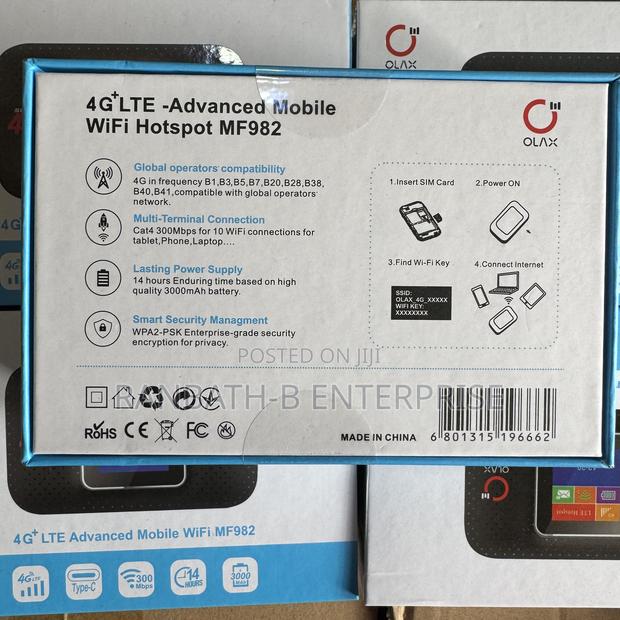 4G+ Olax Mf982 LTE Advanced Mobile Wifi photo 2