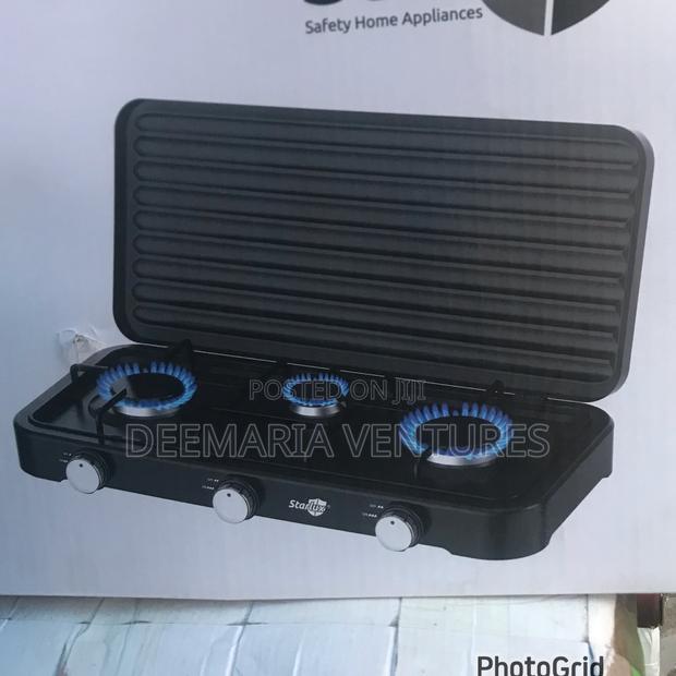 Starlux 3 Burner Deluxe Gas Stove (Sgs-6003b) photo 2