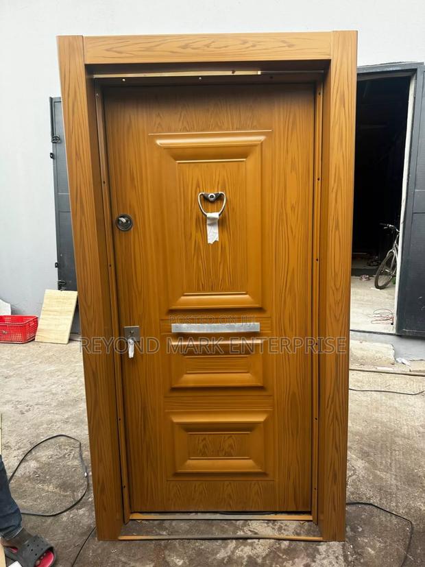Full Metal Security Door, Waterproof Security Door, Modern · Photo 3