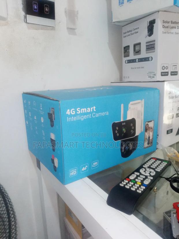 4G Solar Camera, Dual Lens