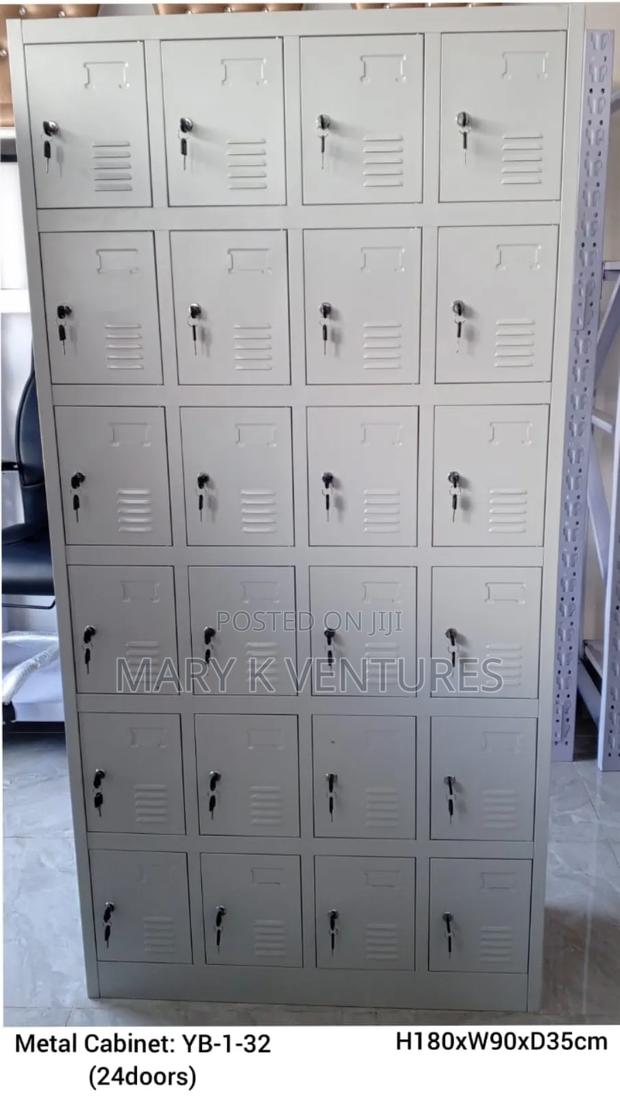 24 Doors Metal Cabinet