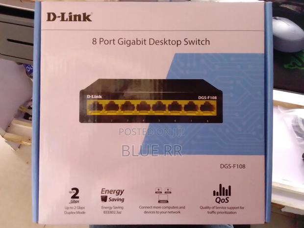 D-Link 8 Port Gigabit Desktop Switch