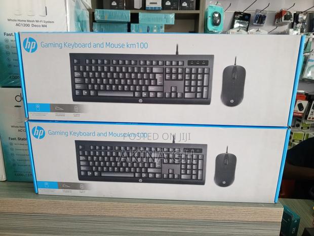 HP Gaming Keyboard and Mouse Km100 (Original) · Photo 4