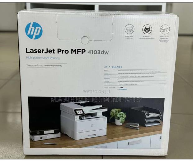 Brand New Hp 4103dw Laserjet Printer · Photo 2