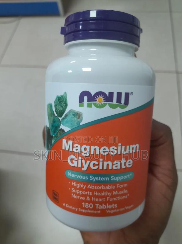 Now Magnesium Glycinate 400mg 180 Tablets · Photo 2