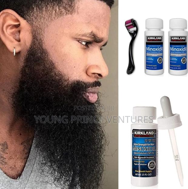 Fuller Beards + Thicker Hair With Trusted Kirkland Minoxidil