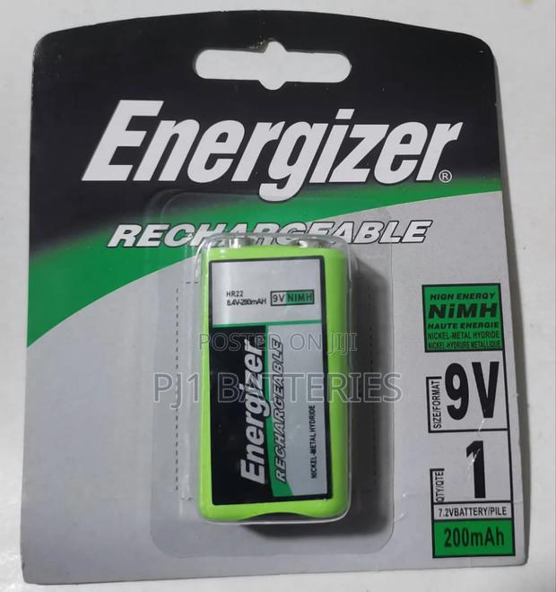 9v Energizer Rechargeable Battery · Photo 2