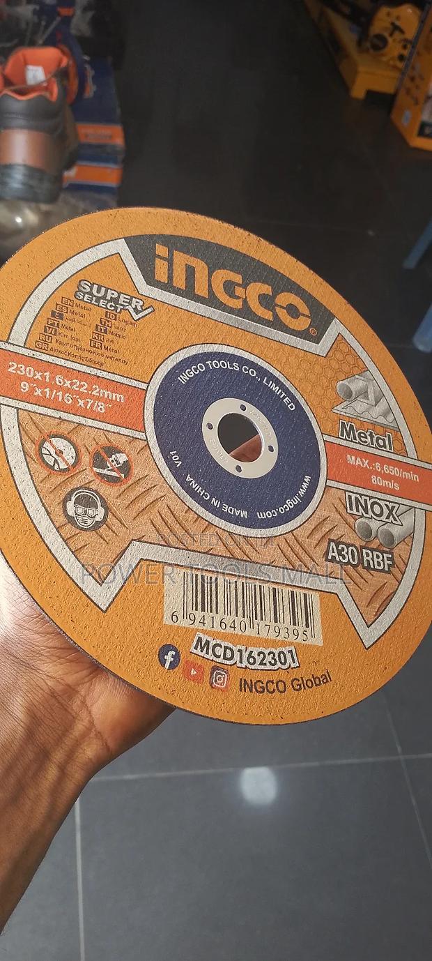 Ingco Abrasive Metal Cutting Disc 9" McD162301 · Photo 3