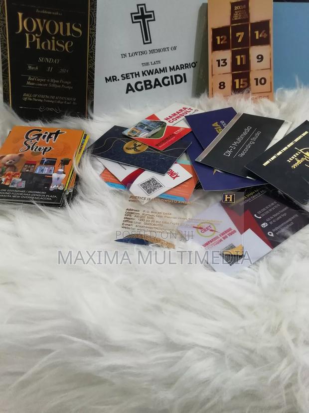 Business/Call Cards,Brochures,Flyers,Wedding Invitation Card