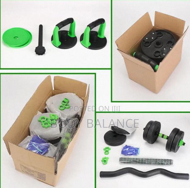 30kg (4 in 1) Dumbells/Barbells · Photo 4