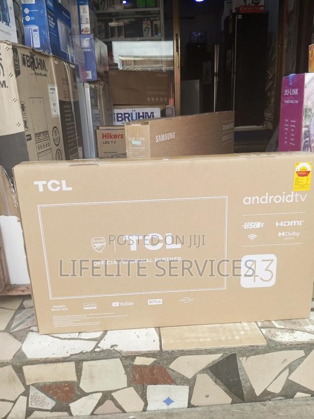 Smart Android Television TCL 43" Tv