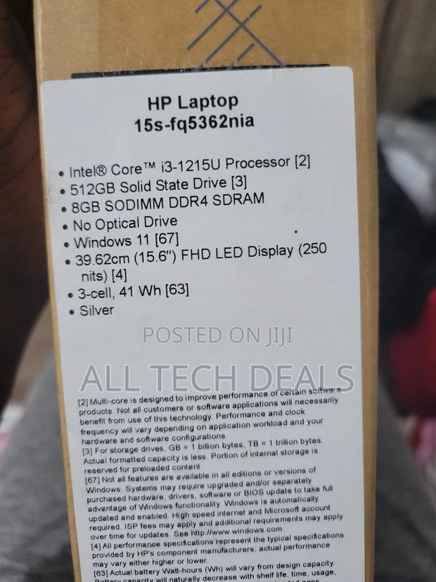 New Laptop HP 15 8GB Intel Core I3 SSD 512GB · Photo 4
